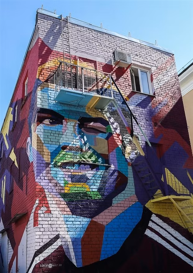 Bức họa này được trau chuốt đến từng chi tiết nhỏ nhất.