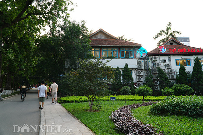 Nhà hàng này được coi như một phần diện tích nằm bên trong công viên. Được biết phần diện tích được cho thuê lại rộng 1.200 m2 với giá rất rẻ, thời hạn thuê có lô kéo dài đến 25 năm. Tuy nhiên đến nay vẫn chưa có ai chịu trách nhiệm về việc này.