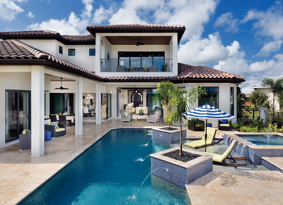 Giới nhà giàu dễ dàng vung tiền mua những căn nhà xa xỉ và tận hưởng cuộc sống xa hoa.