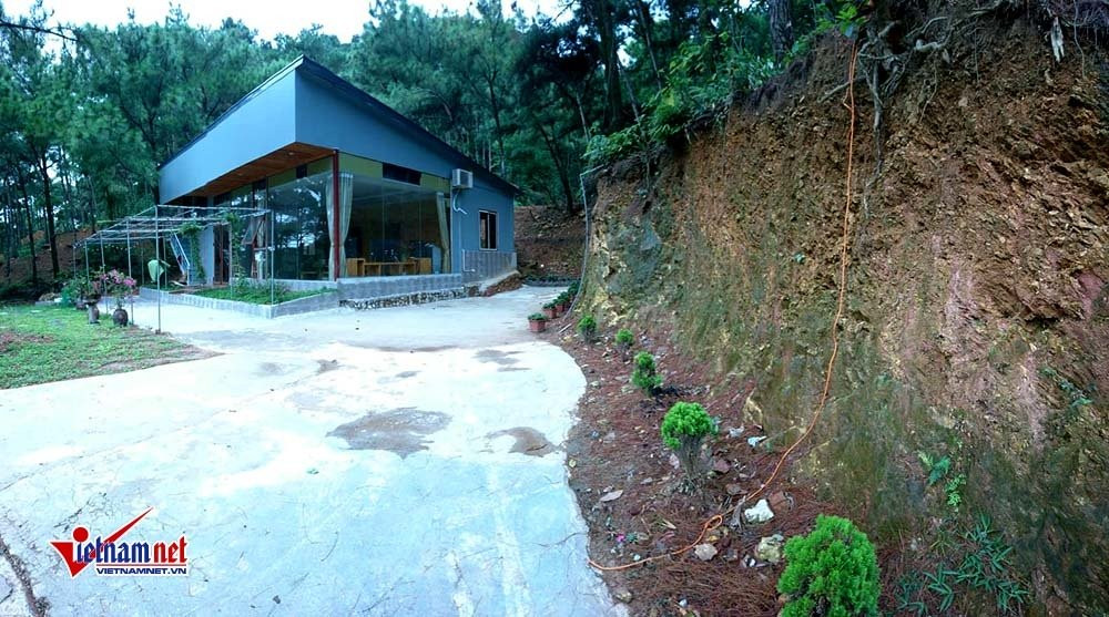 Hinh anh biet thu nguy nga moc tren dat rung phong ho Soc Son-Hinh-14