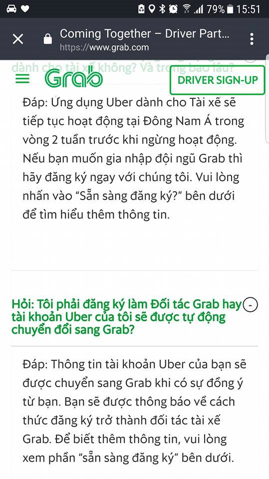 Lo chuyen Uber sap nhap Grab, tai xe nhao nhao tim den van phong-Hinh-3