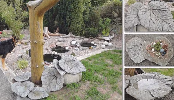 Hay để trang trí gốc cây đầy ấn tượng như thế này đây!