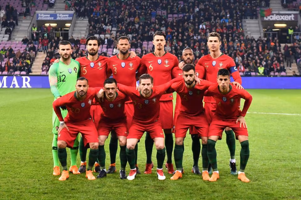 8. Bồ Đào Nha - 3,68 triệu bảng: Bồ Đào Nha vừa có trận đấu đầy kịch tính cùng Tây Ban Nha với màn rượt đuổi tỷ số nghẹt thở.