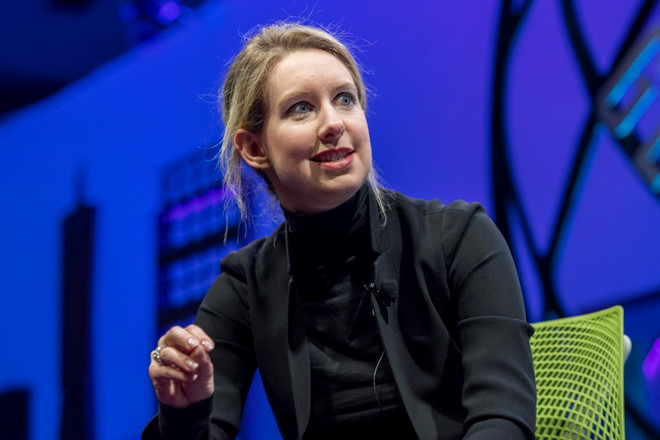 Elizabeth Holmes. Ảnh: Bloomberg.