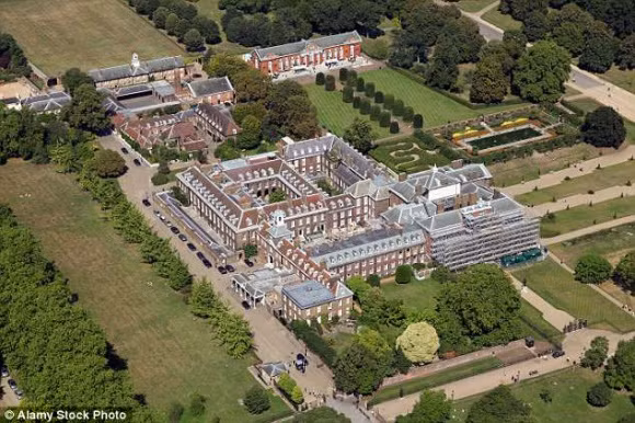 Dinh thự số 1 – nơi Hoàng tử Harry và Công nương Meghan Markle vẫn đang trong quá trình tu sửa.