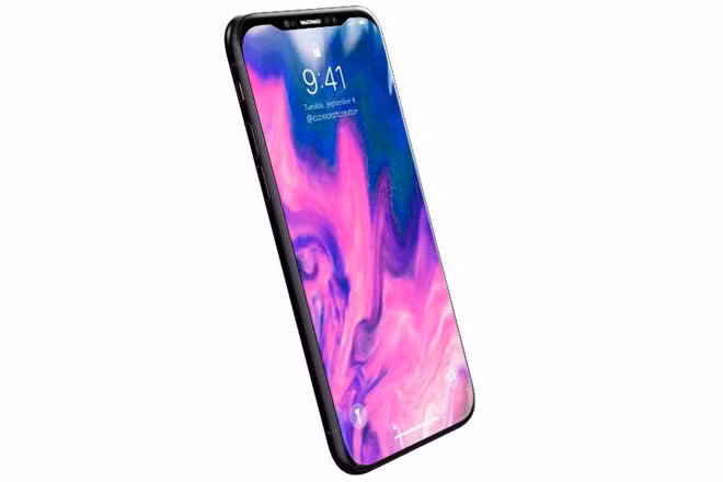 Hình ảnh rò rỉ thiết kế của iPhone X Plus.
