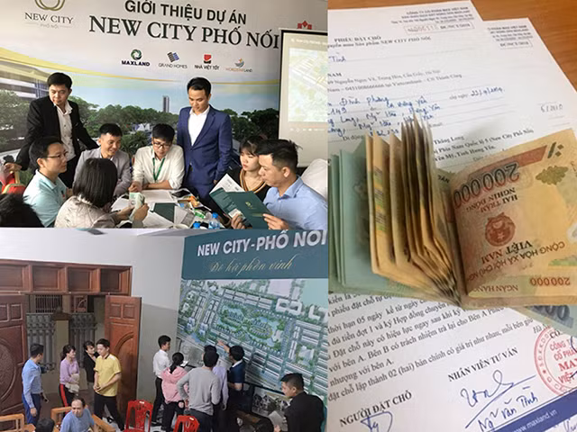 Mua dat New City Pho Noi, khach chiu phi dich vu 