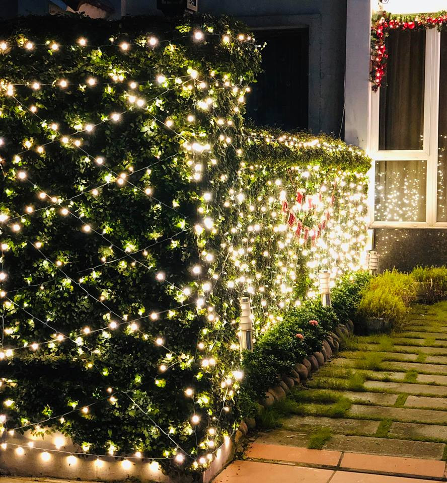 BTV Hoa Thanh Tùng không bao giờ chia sẻ cả căn biệt thự. Anh chỉ đăng những tấm ảnh chụp từng góc nhỏ nơi mình đang ở. Những góc này được vợ chồng anh chăm chút rất kỹ lưỡng.