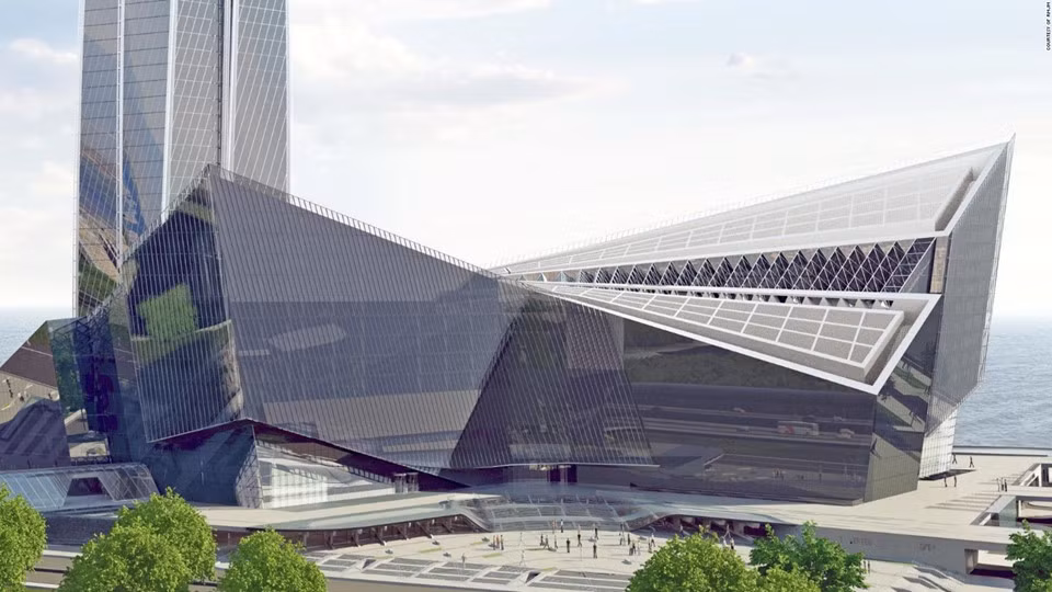 Khu tổ hợp đa chức năng này bắt đầu được xây dựng từ năm 2012.