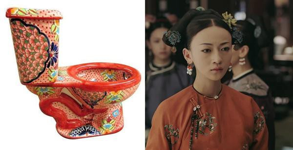 Sặc cười bồn cầu “Diên Hy quý tộc" có tiền cũng khó mua - Hình 2 Sac cuoi bon cau “Dien Hy quy toc