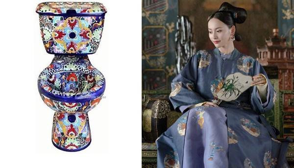 Sặc cười bồn cầu “Diên Hy quý tộc" có tiền cũng khó mua - Hình 6 Sac cuoi bon cau “Dien Hy quy toc