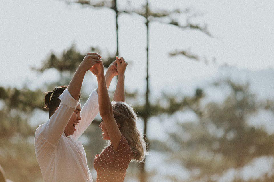 Ngọc Tài và Phương Nhung cùng học chung một trường, nhưng khác ngành.