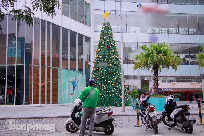 Không khí Giáng sinh đang tràn ngập ở nhiều khu cao ốc...