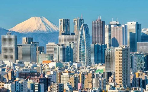 Giá bất động sản Nhật Bản tăng cao. Ảnh: Báo Xây dựng Online.