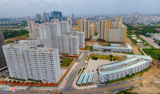 Căn hộ thương mại vừa túi tiền được tính ở mức giá 14-15 triệu đồng/m2 nhưng hiện nay, người có nhu cầu rất khó tìm dự án căn hộ giá dưới 20 triệu/m2. Ảnh minh họa: Lê Quân.