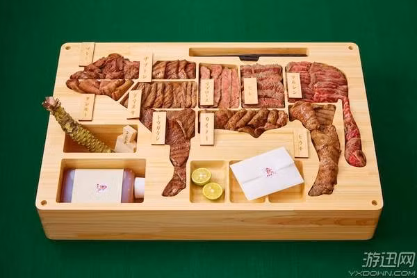 Theo giới thiệu của nhà sản xuất, hộp cơm này chứa tới 4,5kg thịt bò Wagyu A5 – loại thịt cao cấp trị giá tiền triệu/kg.