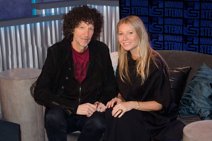 Gwyneth Paltrow xuất hiện trong The Howard Stern Show mới đây.