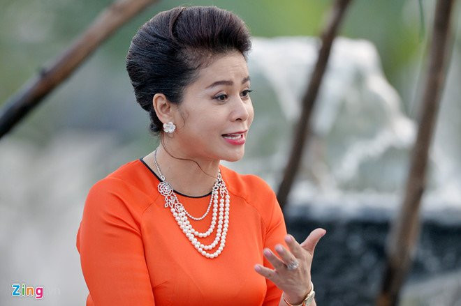 Bà Lê Hoàng Diệp Thảo, vợ Vua cafe Việt. Ảnh: Zing.