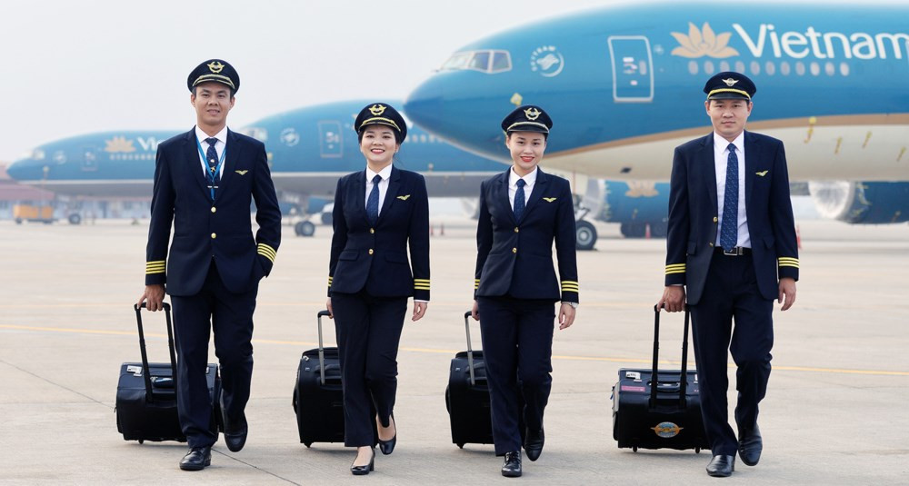 Năm 2017 thu nhập bình quân của các phi công tại Vietnam Airlines vào khoảng 121 triệu đồng/tháng. Ảnh minh họa.