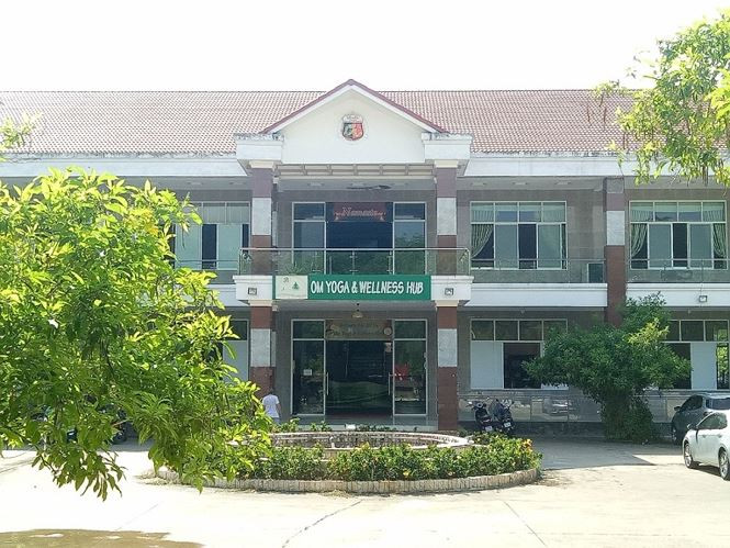 Trung tâm đào tạo thể dục thẩm mỹ trong công viên.