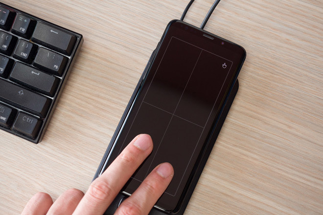 Galaxy Note có khả năng hoạt động như một TouchPad.