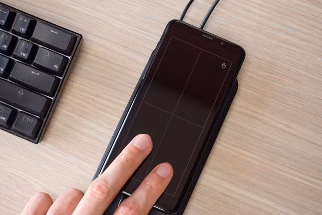 Galaxy Note có khả năng hoạt động như một TouchPad. Galaxy Note có khả năng hoạt động như một TouchPad.