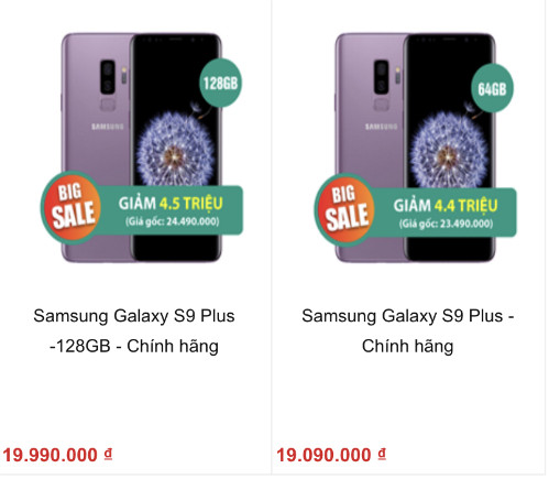 Hang loat smartphone cua Apple giam gia khi iPhone XS ve VN-Hinh-2