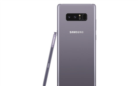 Phiên bản màu Tím Khói (Orchid Gray) bổ sung màu sắc mới cho sản phẩm Galaxy Note8.