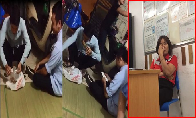 Bi to ban dui ga thoi, nhan vien Lotte cai roi lai nhan loi