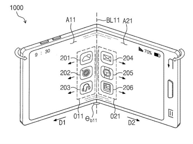 Nhưng nó có thể gập lại ở giữa màn hình. Nhưng nó có thể gập lại ở giữa màn hình.