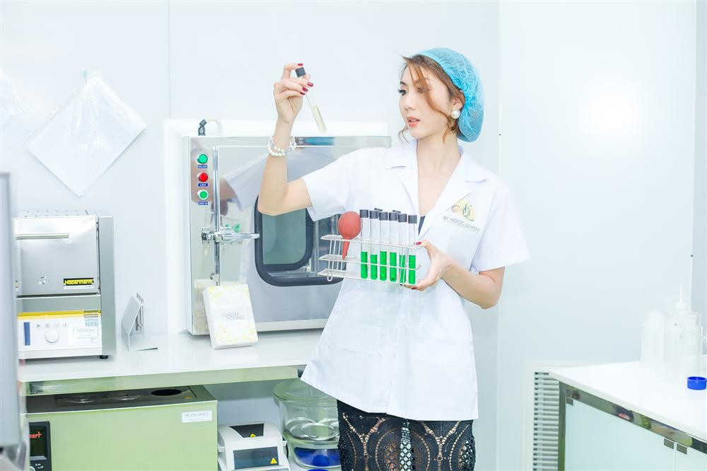 Ngoc Quyen dap tra khi bi chong cu to kinh doanh my pham 