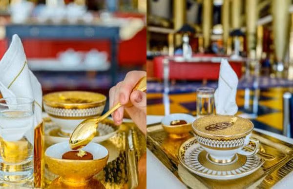 Sự xa hoa của người giàu.