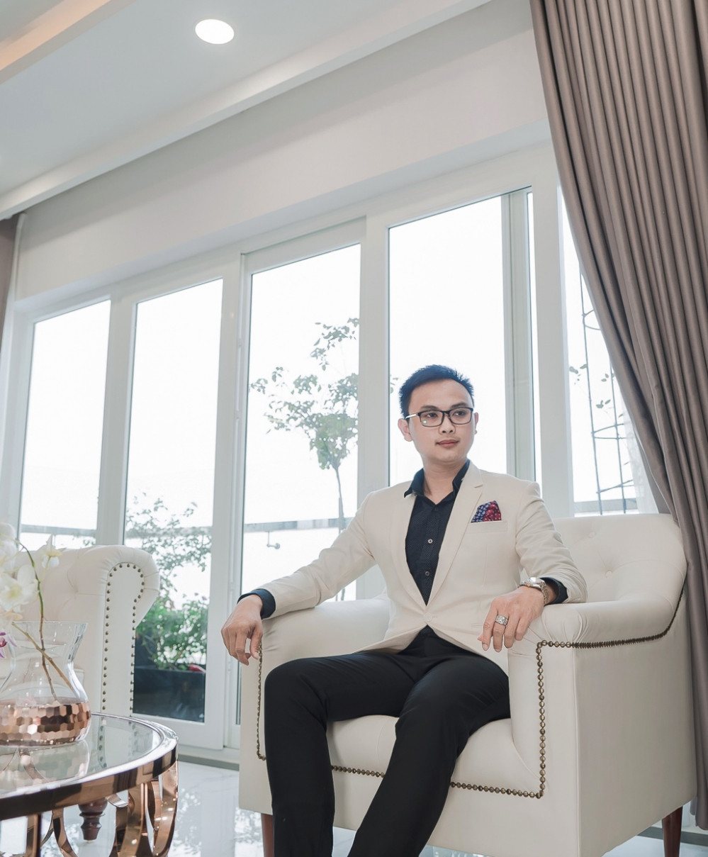 An tuong can ho sang trong, dang cap cua doanh nhan Leo Cuong