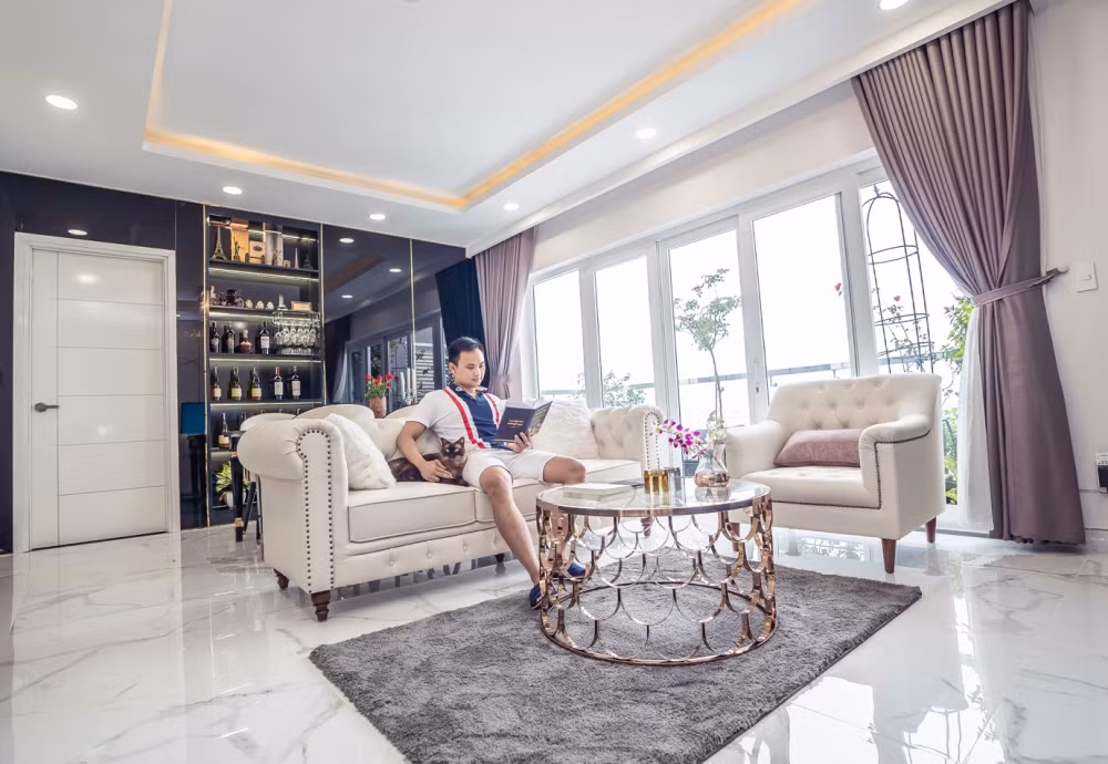 An tuong can ho sang trong, dang cap cua doanh nhan Leo Cuong-Hinh-6