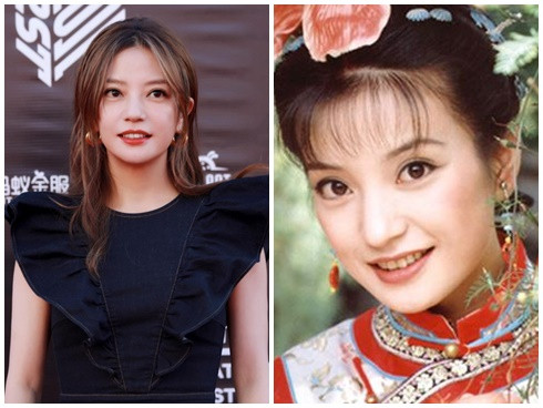 Sau hàng chục năm từ vai diễn "Cách cách" ăn sâu vào tuổi thơ của những mọt phim, gương mặt của Triệu Vy ngày ấy - bây giờ không quá khác biệt.