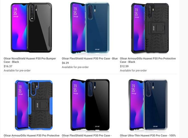 Huawei P30 Pro lo dien voi 4 camera sau
