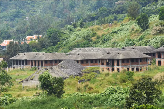 Một dự án ở Sơn Trà đang dang dở.