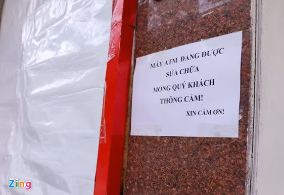 ATM nghi Tet khien khach hang khon kho