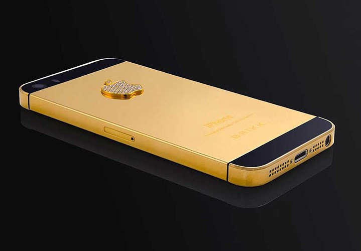 Chiếc iPhone 5 được đính kim cương có giá 15 triệu USD.