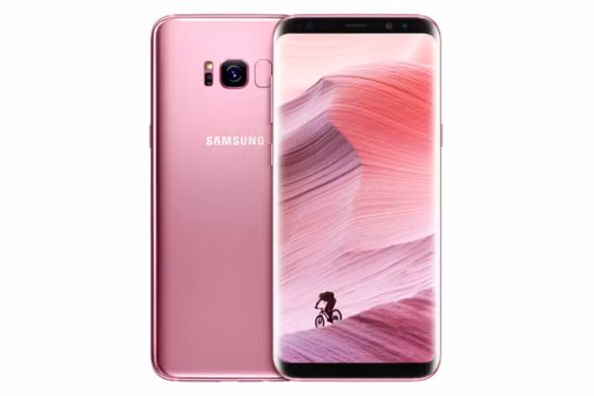 Galaxy S8 và Galaxy S8+ màu hồng Rose đã có mặt tại Anh.
