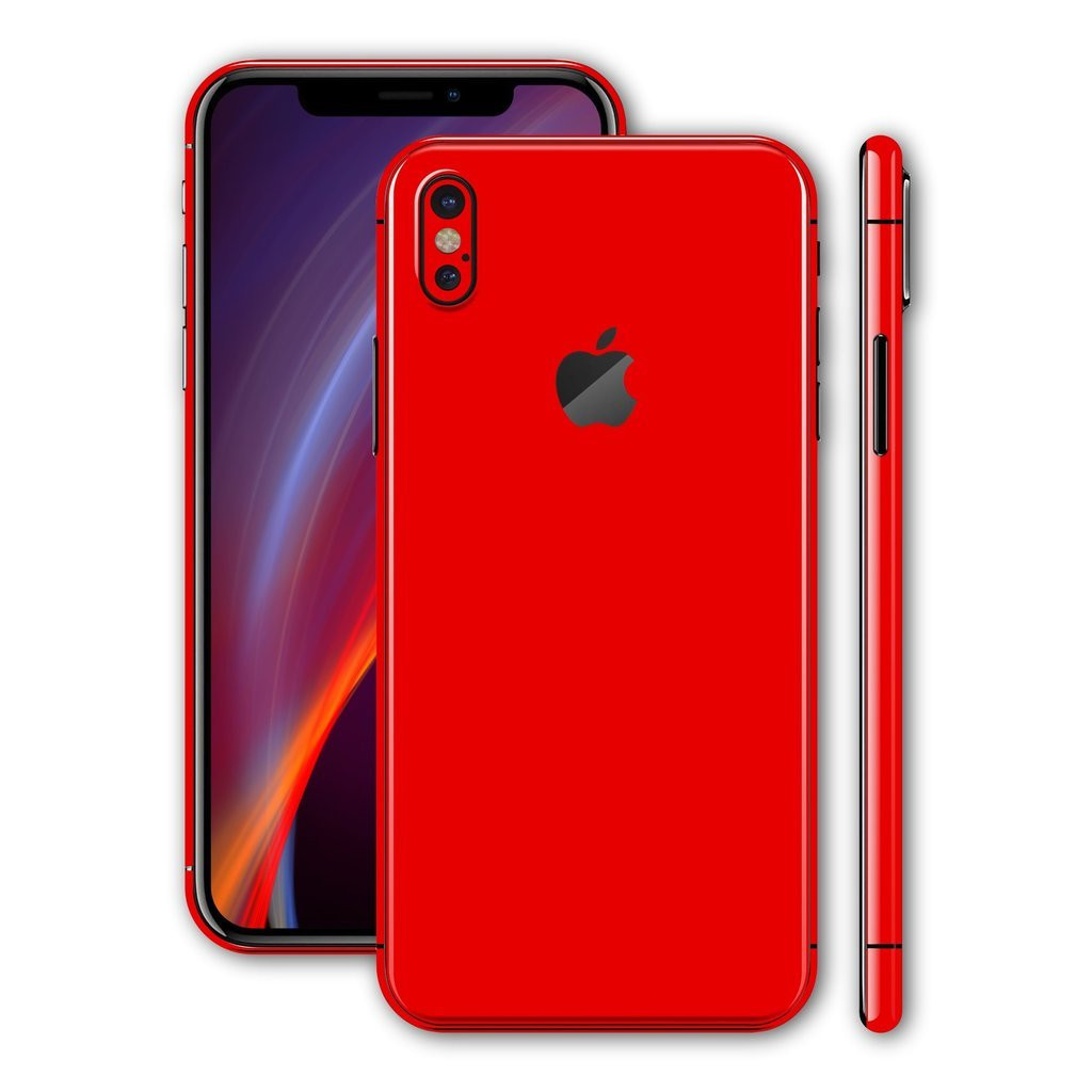 Hình ảnh iPhone X màu đỏ sắp tới được dự đoán trên mạng.
