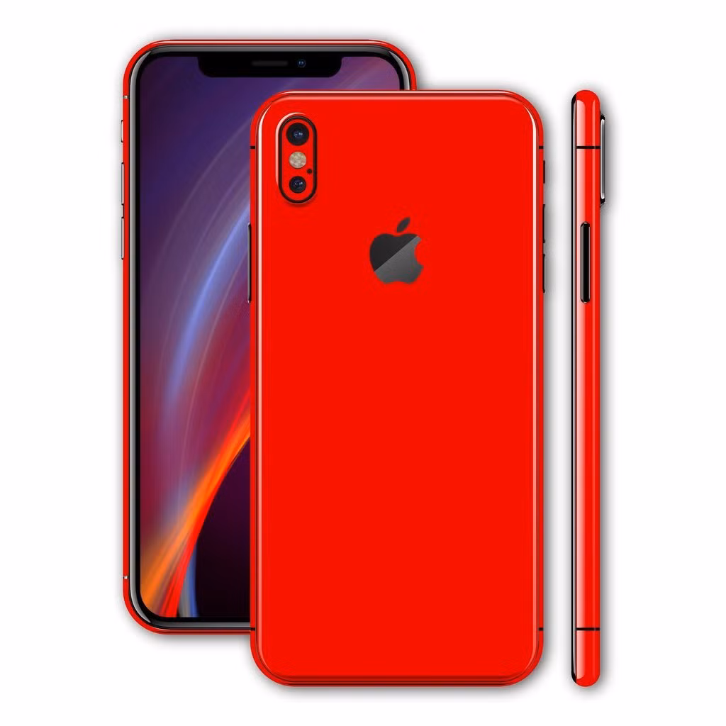 Hình ảnh iPhone X màu đỏ sắp tới được dự đoán trên mạng.