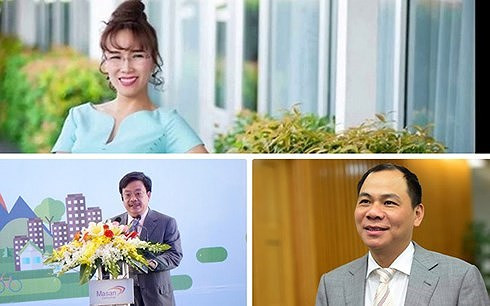 3 tỷ phú USD của Việt Nam, theo thống kê của Bloomberg.