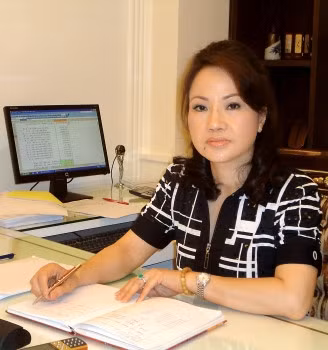 Bà Chu Thị Bình, Thành viên HĐQT kiêm Phó tổng giám đốc Thủy sản Minh Phú. Ảnh: MPC.