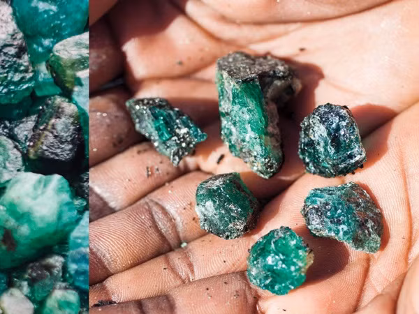 Ngọc lục bảo Zambia đắt giá hơn cả kim cương.