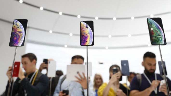 Co phieu Apple sut gia sau khi iPhone moi ra mat