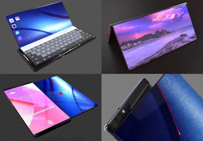 Tài khoản Ice Universe đã đăng tải một số hình ảnh về chiếc điện thoại màn hình gập của LG sẽ ra mắt trong năm 2019. Khác với hầu hết điện thoại sử dụng màn hình uốn cong, mẫu máy này được thiết kế từ 2 màn hình riêng biệt. Hãng chưa đưa ra bất cứ phản hồi gì về thông tin trên. Tuy nhiên, các tin đồn gần đây cho thấy, LG có thể sẽ ra mắt 3 sản phẩm với hậu tố trong tên gọi gồm Flex, Foldi, and Duplex, trong đó phiên bản Foldi sẽ sử dụng màn hình dẻo có thể gập lại. Ảnh: Lets Go Digital.