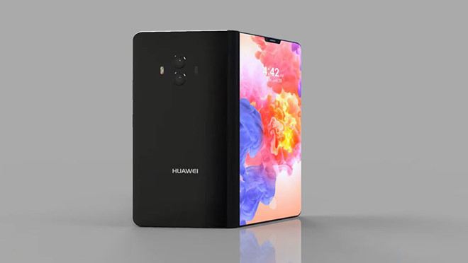 Theo Tomsguide, mẫu smartphone màn hình gập của Huawei sẽ có màn hình kích thước 8 inch khi mở rộng và 5 inch khi gập lại. Màn hình này cũng chứa một phần notch tích hợp cảm biến nhận diện khuôn mặt. Ông Ken Hu, CEO của Huawei nhận định rằng chiếc máy này sẽ thay thế được PC. Dự kiện, máy sẽ được giới thiệu tại sự kiện MWC 2019. Ảnh: ETNews.