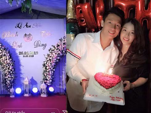 Thông tin trung vệ tuyển Việt Nam - Bùi Tiến Dũng sắp kết hôn với bạn gái xinh đẹp Nguyễn Khánh Linh được đông đảo người hâm mộ quan tâm. Chia sẻ với báo chí, em họ của Khánh Linh xác nhận đám cưới của đôi trẻ sẽ được tổ chức vào năm sau.