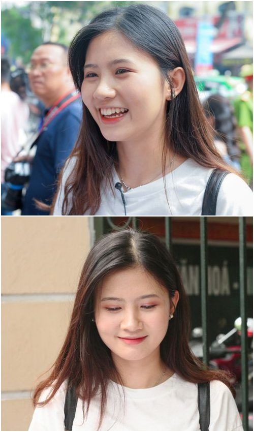 Bức hình nhanh chóng thu hút hàng nghìn lượt like (thích) và bình luận của dân mạng. Phần lớn bày tỏ sự khen ngợi trước ngoại hình nổi bật, làn da trắng sáng, gương mặt thanh tú, sống mũi thẳng, dáng người cao và nụ cười rạng rỡ của cô.